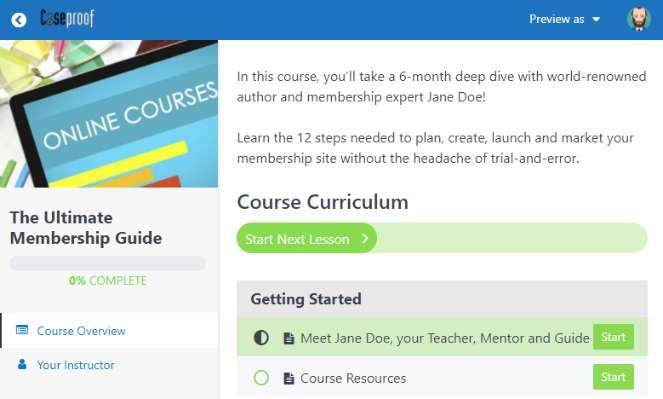 MemberPress membership plugin offers online courses