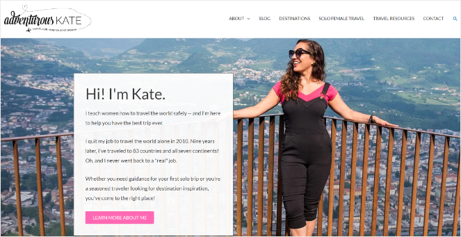 adventurous kate - best blog idea