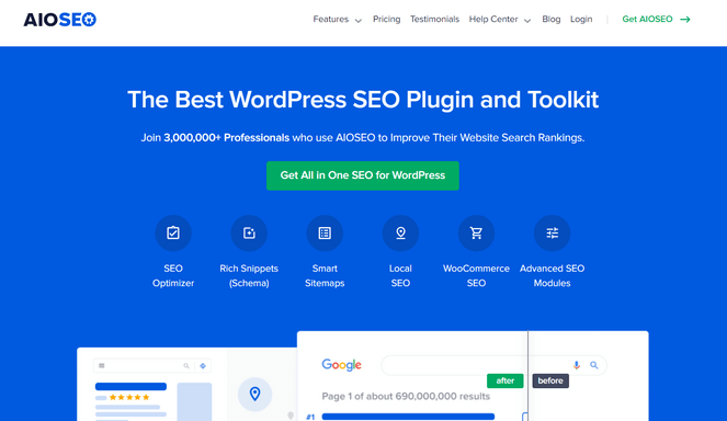 All in One SEO plugin for WordPress