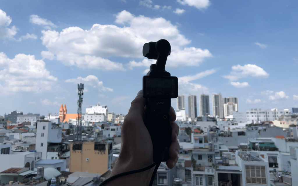 DJI pocket 3 vlogging camera.