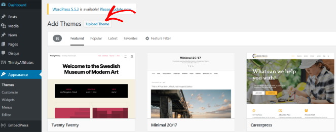 upload-theme