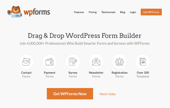 wpforms form builder plugin